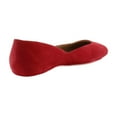 thumbnail image 5 of Naturalizer Cody Women's Flats Crantini Red Suede Size 8 W, 5 of 8