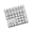 White, variant on Tizuqe 34 Keys Numeric Keypad Ergonomic Lightweight Mini Digital Keyboard USB Number Keypad for Office Home PC Laptop