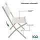 thumbnail image 4 of Juego De Comedor Mueble Exterior Para Jardín Mesa y 2 Sillas beige, 4 of 7