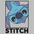 thumbnail image 2 of Mens Lilo & Stitch Peekaboo Stitch Portrait Lightweight Hoodie, 2 of 4