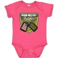 thumbnail image 3 of Inktastic Proud Military Daughter Soldier Hero Girls Baby Bodysuit, 3 of 5