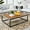 Gray, variant on Modway Stance Aluminum & Wood Patio Coffee Table in Gray and Natural