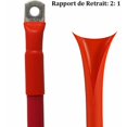 thumbnail image 5 of BR-Life 150PCS Informe 2: 1 Surtido de tubos termorretráctiles de poliolefina Funda eléctrica retráctil Kit de cable de bobinado negro y rojo esquí esquí Gafas de esquí, 5 of 5