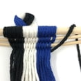 thumbnail image 3 of Traditional Craft Kits Finger Weaving Kit Diagonal Design Craft Kit, 3 of 5