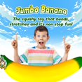 thumbnail image 2 of Juguete de Apretar JA-RU Banana Elástica Pack de 2 (3364-2), 2 of 8
