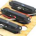 thumbnail image 2 of Single Coil Pickup,Guitar Pickup Set Black Guitar Pickup Single Coil Pickup Set Convenient Use, 2 of 9