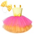 thumbnail image 2 of 3 Layers Lol Surprise Girls Tutu Dress with Big Bow Headband Lol Doll Costumes for Girl Kids Christmas Holiday Dresses New Year13T Gao Jinjia LED, 2 of 2