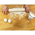 thumbnail image 3 of Classic Rolling Pin, w/handles 2.4" dia. x 12" long, 3 of 5