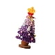 thumbnail image 4 of de Navidad artificial de ganchillo morado, mini adorno para regalo, de Navidad pequeño para centro de mesa, escritorio festivo, hogar, 4 of 8