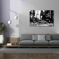 thumbnail image 4 of Epic Graffiti 'Times Square Black and White' by Linda Woods, Giclee Canvas Wall Art, 60"x40", 4 of 8