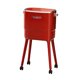 thumbnail image 3 of Cubo de basura con ruedas de doble capa resistente con A, ideal para la oficina, la cocina, Rojo, 3 of 9