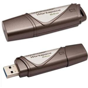 Kingston DataTraveler Workspace - Lecteur flash USB - 64 GB - USB 3.0