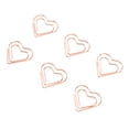 thumbnail image 1 of Heart Shaped Metal Paper Clips, Cute Portable Adorable Small Clips for Document Organization, with for Home, School, Office Use, 1 of 7