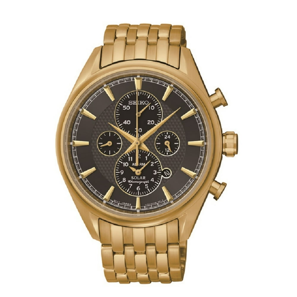 seiko solar alarm chronograph