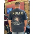 thumbnail image 2 of Indian Motorcycle Men's Logo Headdress Pocket Tee, Black | 2864917, 2 of 8