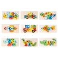 thumbnail image 4 of Wooden 3D Puzzle for Kids with Adorable Cute Design and Smooth Polished Edges, Fun Educational Assembly Toy to Exercise Hands-on Skills, Multiple Sizes Available, 4 of 8