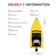 thumbnail image 4 of 2.4GHz 4CH RC Boat Electric Toys 16km / h Racing Boat RC Racing Speedboat para niños Tmvgtek libre de BPA, 4 of 9