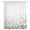 White Gray Green Light Gray, variant on White Floral Sheer Curtains 63 Inches Long, Vintage Botanicals Blossom Motif Spring Light Filering Curtains, Breathable Simi Curtain Privacy Drapes for Living Room Bedroom Window Treatment