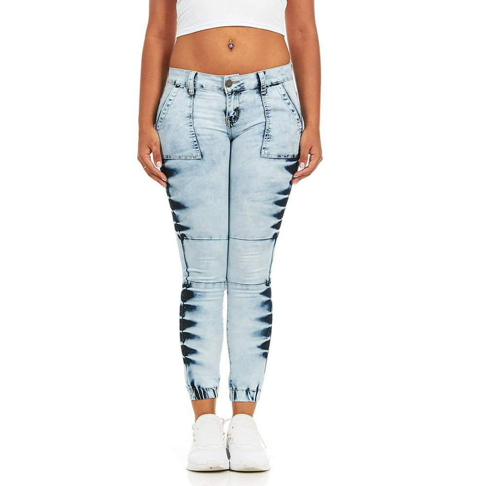 VIP Jeans - Camo Print Skinny Jeans Joggers Cargo Lace Leg Womens ...