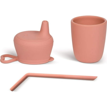 Lelolo by Anpei Grows with Me 3-in-1 Baby to Toddler Training Sippy Straw Cup for Infants | 100% Platinum Silicone | 4 Months+