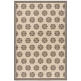 thumbnail image 2 of SAFAVIEH Linden Cheshunt Floral Area Rug, Cream/Brown, 4' x 6', 2 of 7