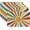 Boho Sun Shine, variant on Christmas Ball Cloth Placemats,Red Checkered Heat-Resistant Table Placemats Set of 6, Washable Linen Place Mats for Dining Room Table Decor Home Restaurant Cafes Holiday Party 11.8x17.7 Inch
