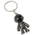 thumbnail image 3 of CIMAXIC space robot pendant Creative Space Robot Keychain Fashion Keychain Accessory Hanging Key Rings Ornament (Black),3.94"X1.26"X0.83", 3 of 4