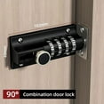 thumbnail image 2 of MYG Combination Latch Lock Big Door Bolt Waterproof Rustproof Outdoor Door Buckle, 2 of 9