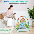 thumbnail image 5 of Baby Play Mat,Baby Gym Play Mats Baby Toys,Kick and Play Piano Gym,Baby Play Piano Gym,Musical Activity Center for Baby,Play Mats for Babies and Toddlers,Tummy Time Mat Toys 0-3-6-12 Months, 5 of 6