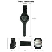 George Mens Digital Sport Wristwatch Plastic Strap