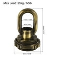 thumbnail image 2 of Unique Bargains 25kg Max Load 30x44mm M10 Thread Ring Shape Female Loop Eye Nut Bronze 2 Pack, 2 of 5