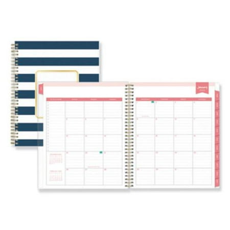 Daily Sale Coupon Day Designer for Blue Sky 2020 Year, Daily & Weekly Planner, Flexible Cover, Twin-Wire Binding, 8