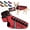 Red, variant on CoyoteVest SpikeVest (Small - Neon Pink) Dog Harness Vest for Small Dogs, Reflective Dog Vest with Spikes to Shield Your pet from Coyotes, Raptor and Animal Attacks, Anti Hawk Vest