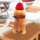 thumbnail image 2 of 3 sets Botellas de jugo vacías de Navidad con decoración de sombrero y bufanda Jugues Gingerbread Man Bottle, 2 of 6