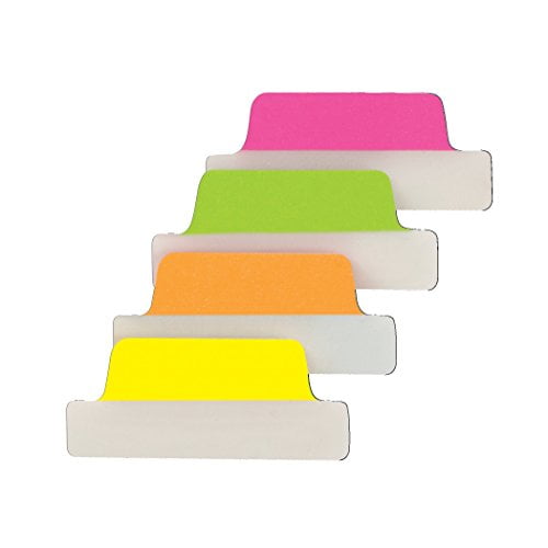 Ultra Tabs 2-1/2 X 1, Neon (Pack of 10)