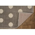 thumbnail image 2 of Linon Home Décor Allegra Blount Area Rug or Runner Collection, Gray and Ivory, 8' x 10', 2 of 5