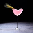 thumbnail image 4 of 1 Pce Verre à Cocktail Champagne Vin Rouge Design en Forme d'Oiseau pour Maison Bar Restaurant, 4 of 9