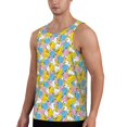 thumbnail image 2 of Picia Colorful Rubber Duck 1 Printed Men’s Performance Tank, Men's Workout Tank Top Moisture-Wicking Tank Top Muscle tee, Breathable Workout Shirt-Large, 2 of 7