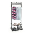 thumbnail image 5 of Mango Steam Modern Brighton Shoe and Coat Rack Organizer, Black, 5 of 7