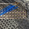 thumbnail image 4 of Piezas de bricolaje para teclado mecánico, placa de lubricación de 30 orificios, interruptores, placa de prueba, 4 of 5