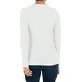 thumbnail image 2 of Time And Tru Women's Long Sleeve Crew Tee, 2 of 5