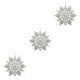 thumbnail image 5 of Yuarrent 12 piezas Hotel al aire libre Navidad copo de nieve decoración Navidad sala de estar colgante decoración vacaciones festival banquete Type1 NO1, 5 of 6