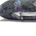 thumbnail image 4 of Flowers Insects Pet Bed, Creative Colorful Snails on Branches in Greyscale Tones, Resistant Pad for Dogs and Cats Cushion with Removable Cover, 24" x 39", Purpleblue Blue and Violet, by Ambesonne, 4 of 4