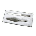thumbnail image 2 of Creative Gifts International 015329 12 in. Westwood Knife & Server Set, Nickel plated, 2 of 2