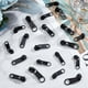 thumbnail image 5 of 32 piezas de repuesto de tirador de cremallera de 4 tamaños, deslizador de plástico con clip instantáneo, kit de reparación de cremalleras extraíbles, accesorios para prendas, 5 of 7