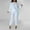 White, variant on Women Autumn And Winter Sequins Small Fragrance Leisure Sports Long Sweater Pencil Pants Respirator Two Piece Suit Women Overall Homecoming Pantsuits for Teens Winter Women Clothes Casual Outfits Ski