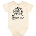 thumbnail image 3 of Inktastic Mimi and Poppy Love Me Boys or Girls Baby Bodysuit, 3 of 5