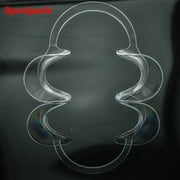 3Pcs Dental C Shape Lip Cheek Retractors Plastic Mouth Opener Dentistry Tools