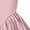 Pink, variant on EnJoCho Girls Sleeveless Slim Fit Dress with Stand Collar, Temperament Pleated Patchwork Summer Dress Skirt for Casual Children’s Wear