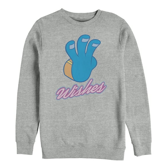 Men's Ralph Breaks the Internet Comfy Jasmine  Sweatshirt Athletic Heather Medium